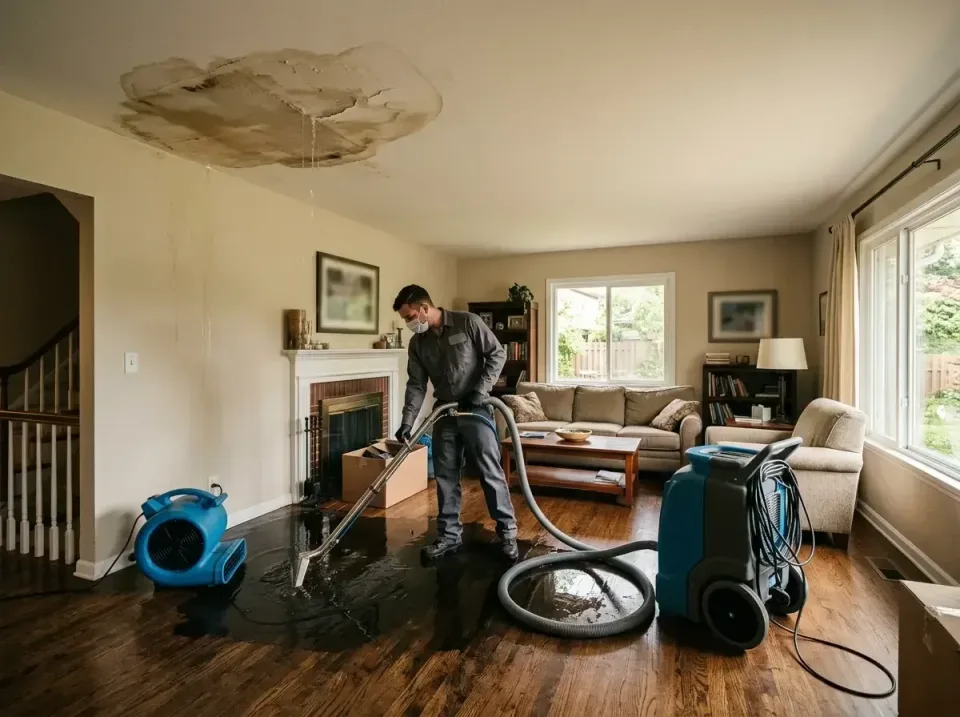attic-pipe-burst-ceiling-drip-008 — frequently asked questions, Water Damage Restoration & Carpet Care in Forest Acres, SC